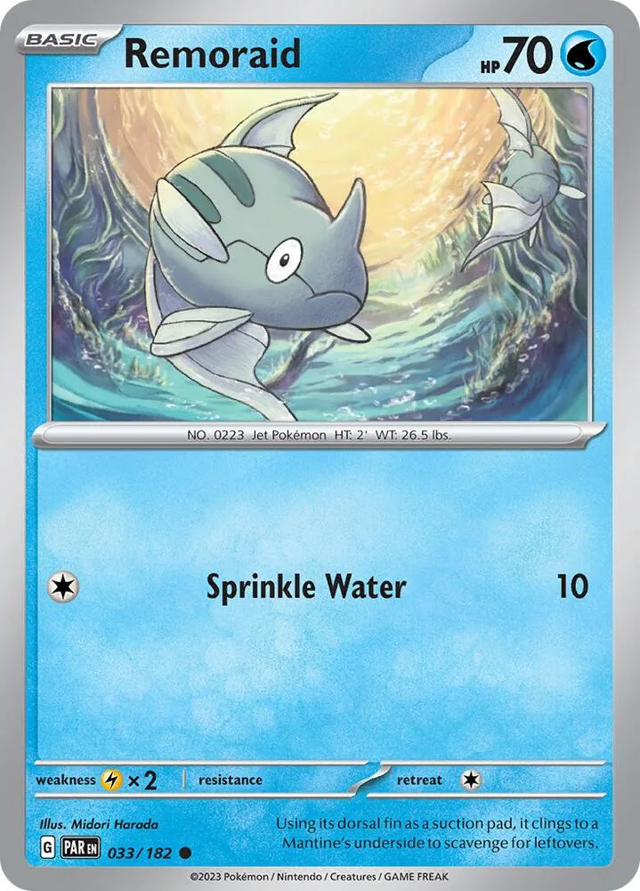 Remoraid card front