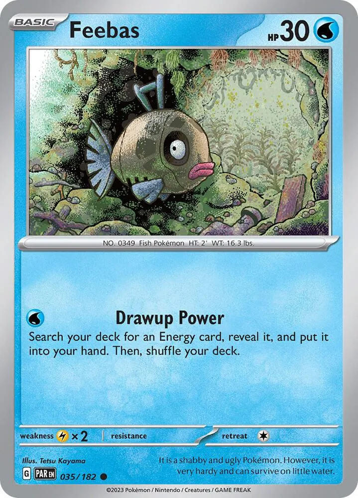 Feebas card front