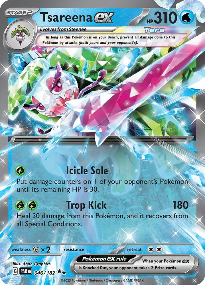 Tsareena ex card front