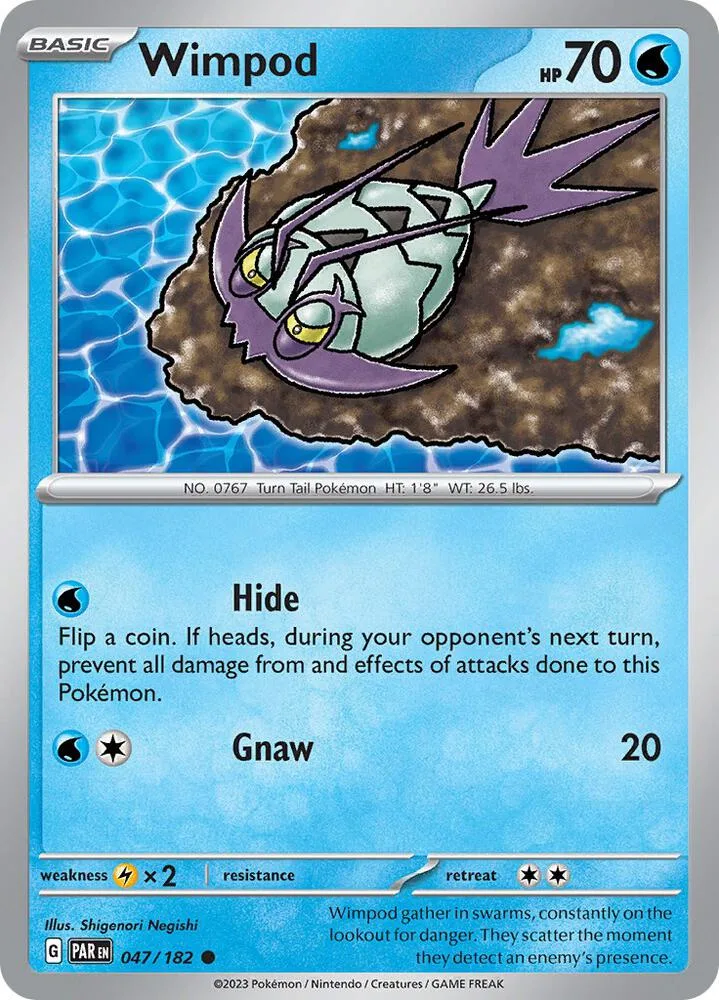 Wimpod card front