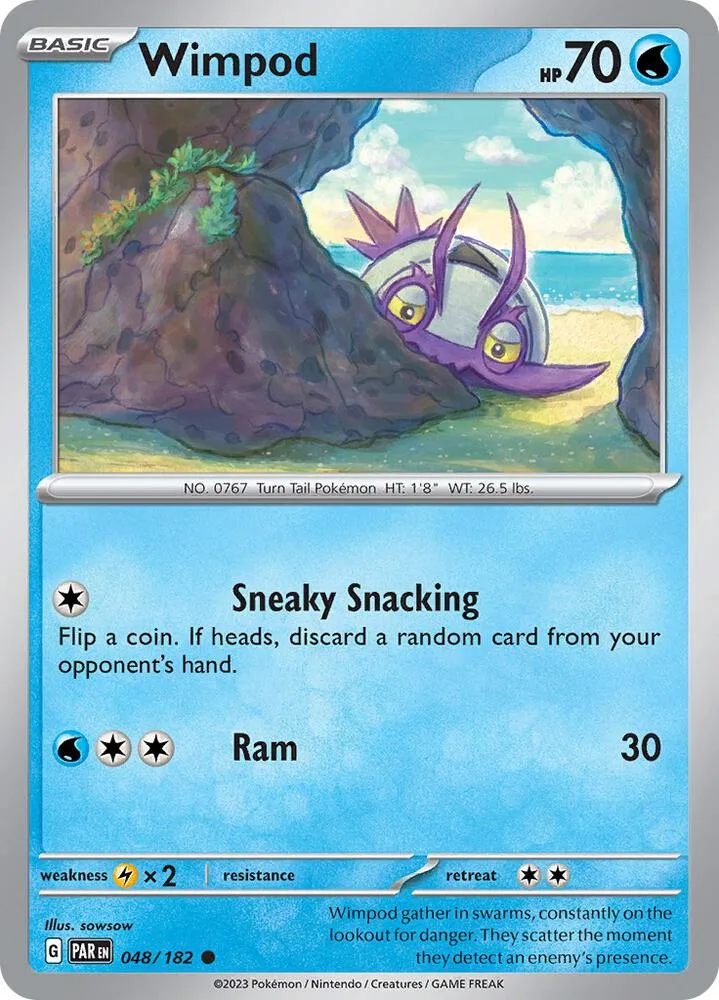Wimpod card front