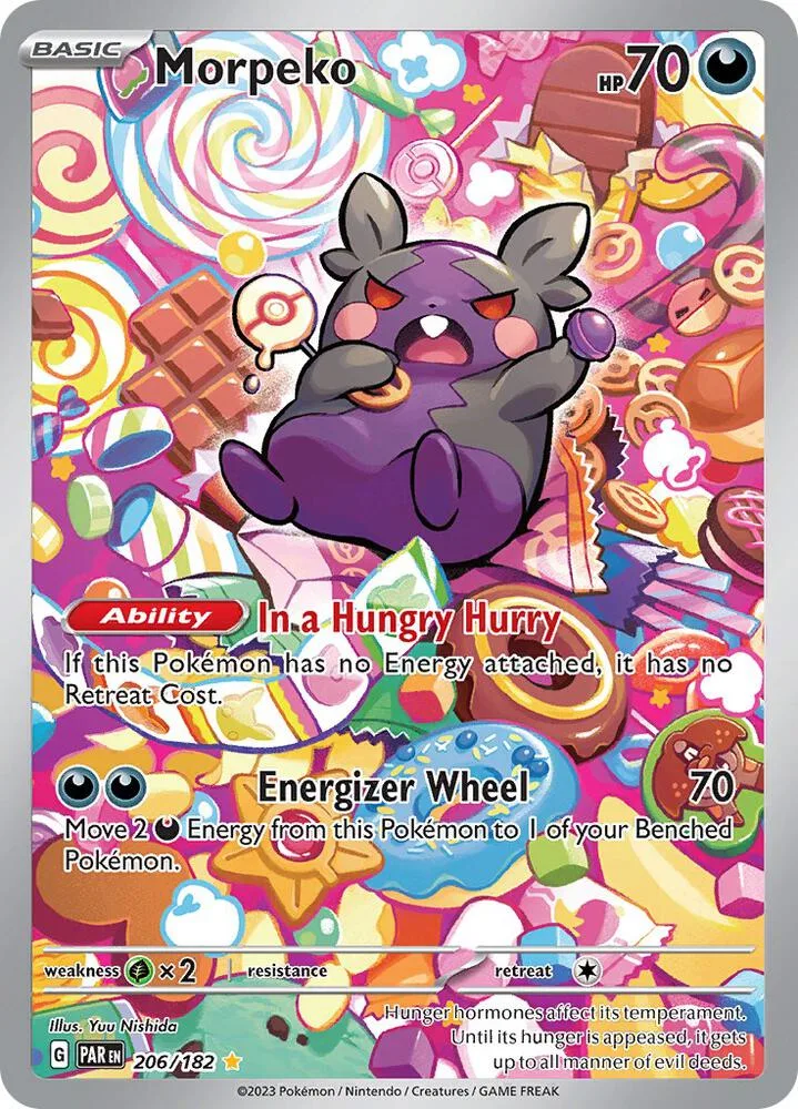 Morpeko Holofoil card