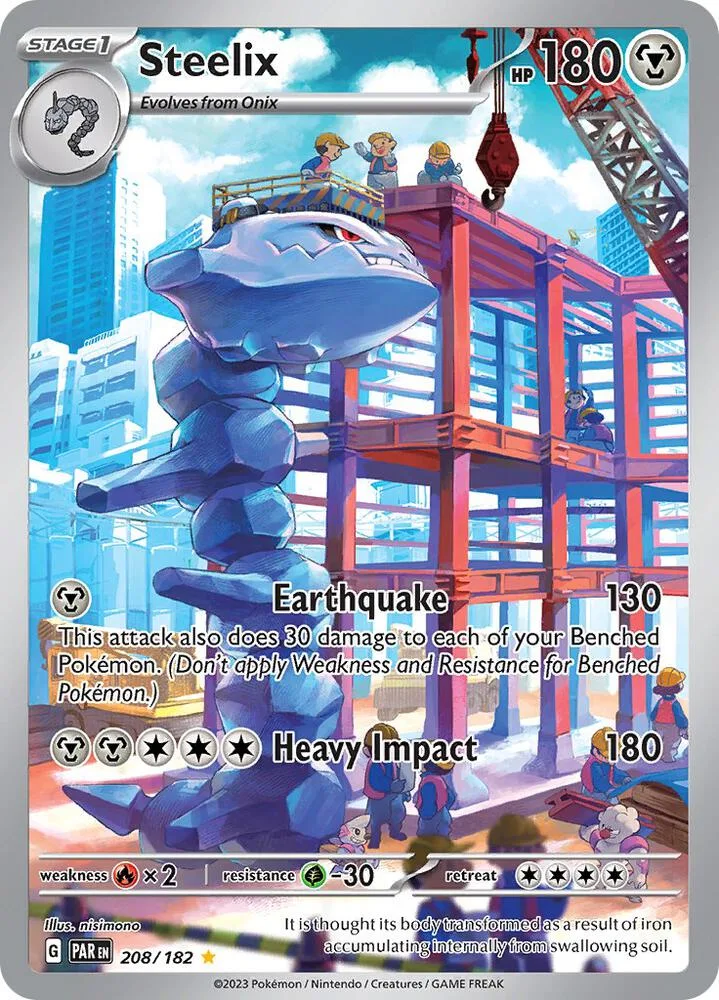 Steelix Holofoil card