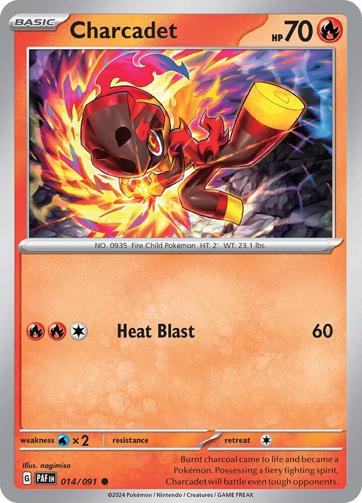 Charcadet card front