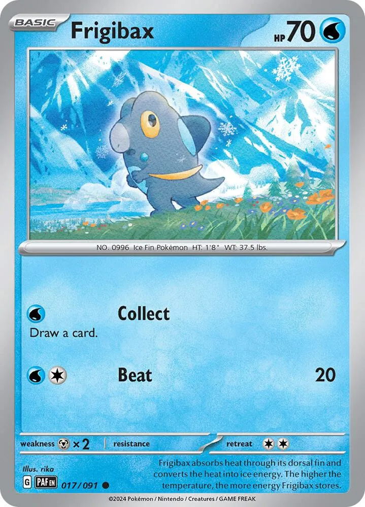 Frigibax card front