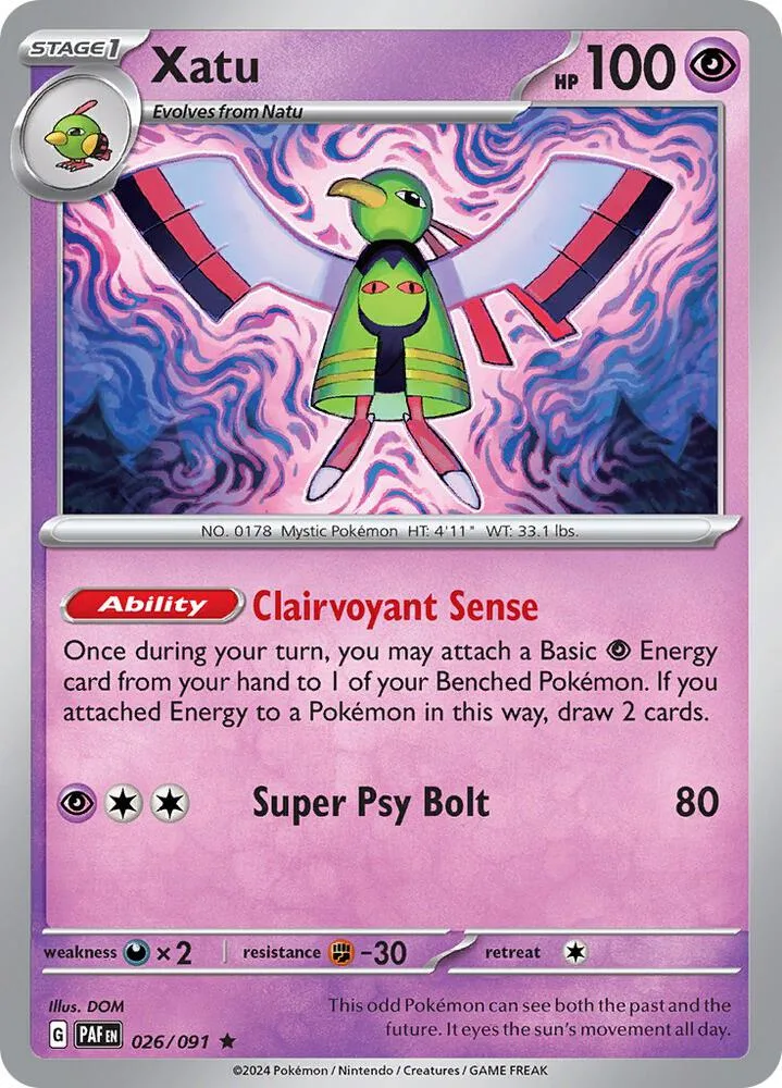 Xatu card front