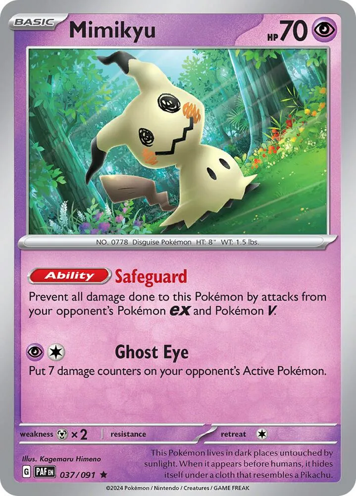 Mimikyu card front