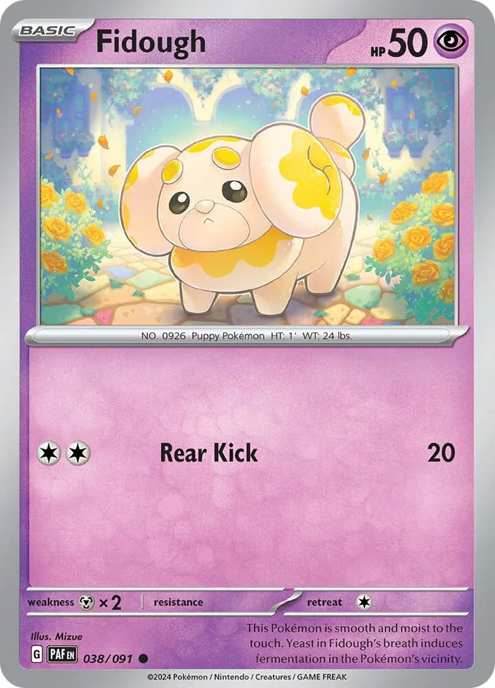 Fidough card front