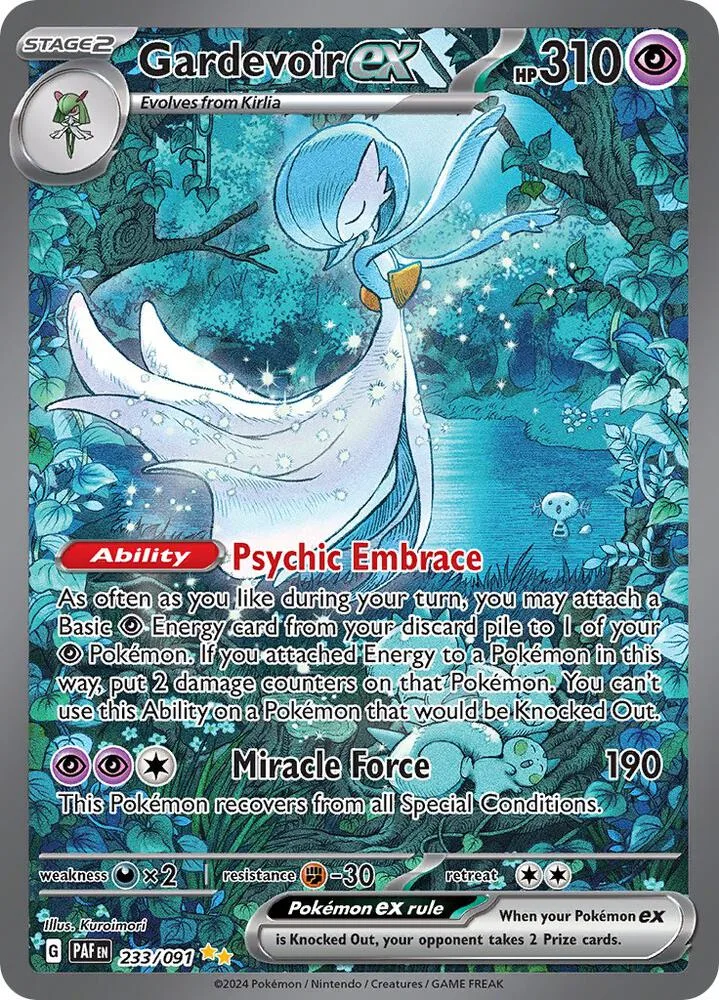 Gardevoir ex Holofoil card