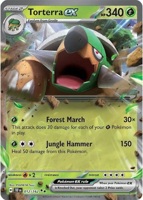 Torterra ex card front