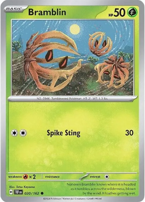 Bramblin card front