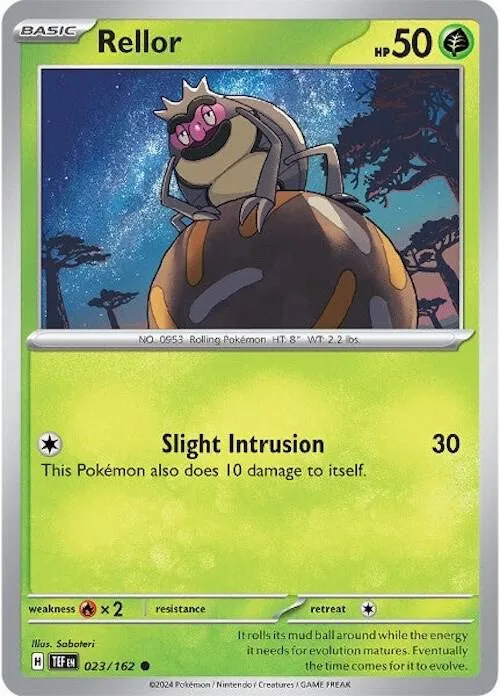 Rellor card front
