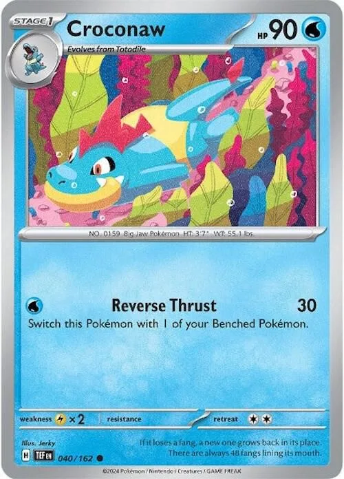 Croconaw card front
