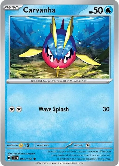 Carvanha card front