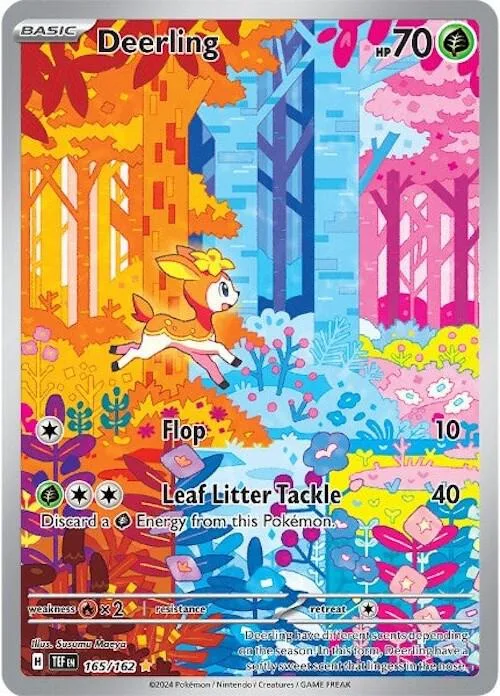 Deerling Holofoil card