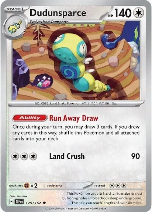Dudunsparce (Non-Holo) thumbnail