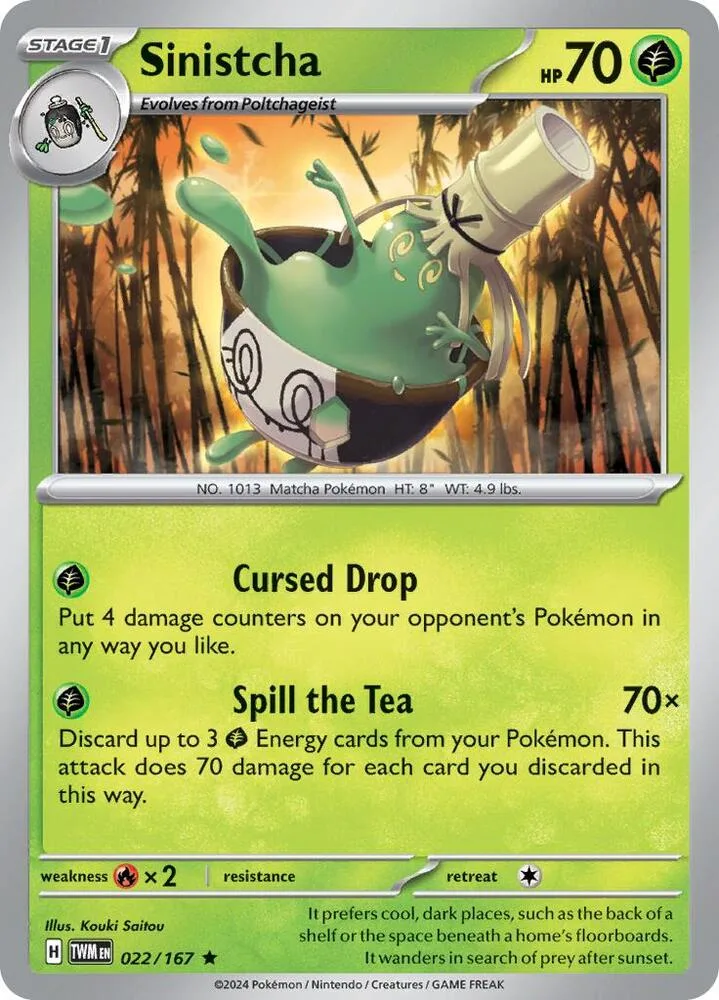 Sinistcha card front