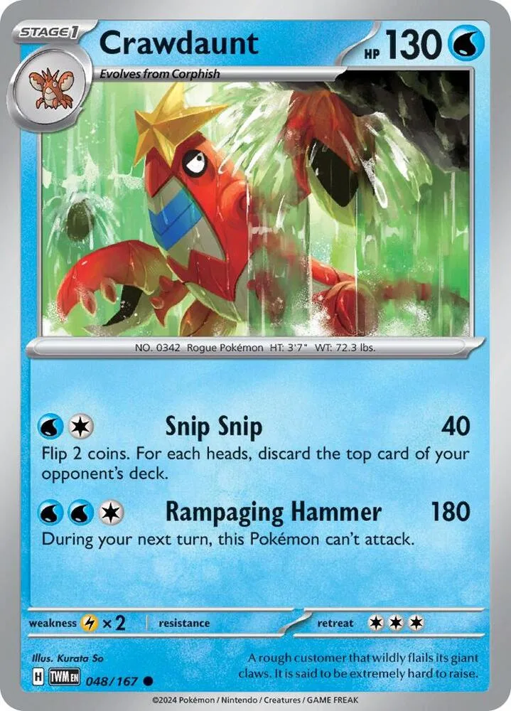 Crawdaunt card front