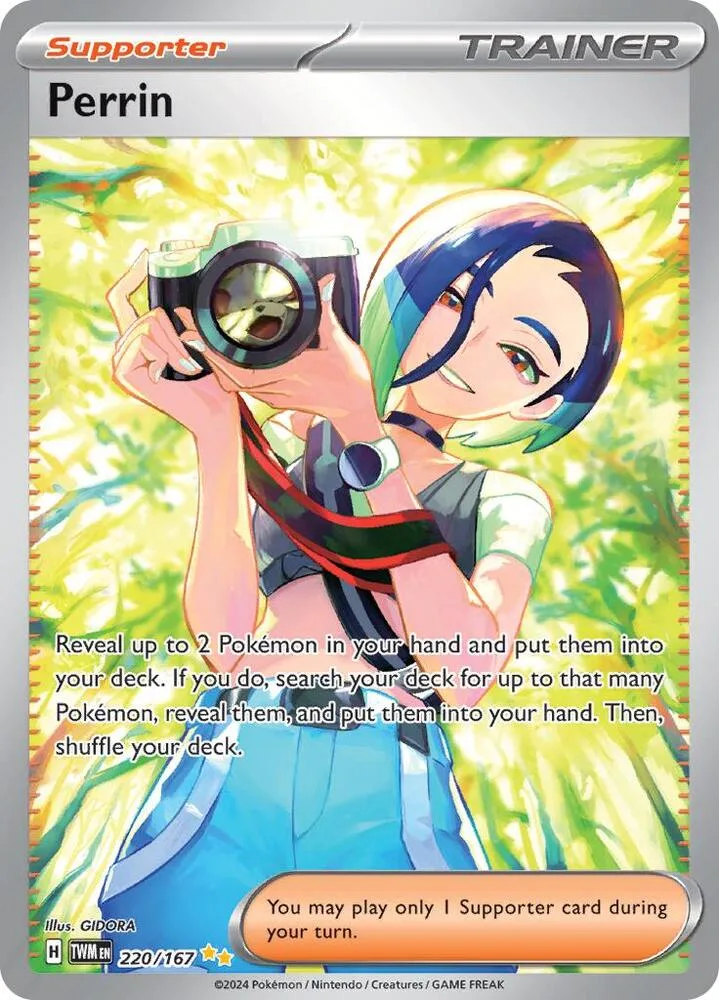 Perrin Holofoil card