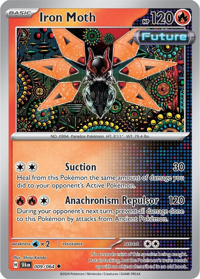 Iron Moth card front