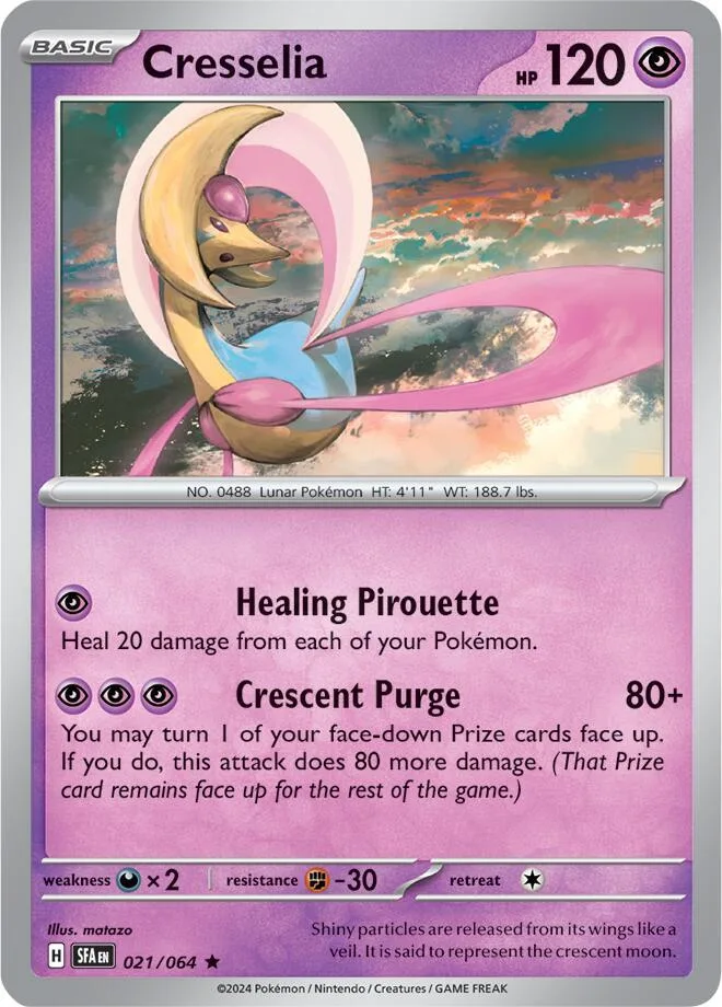 Cresselia card front