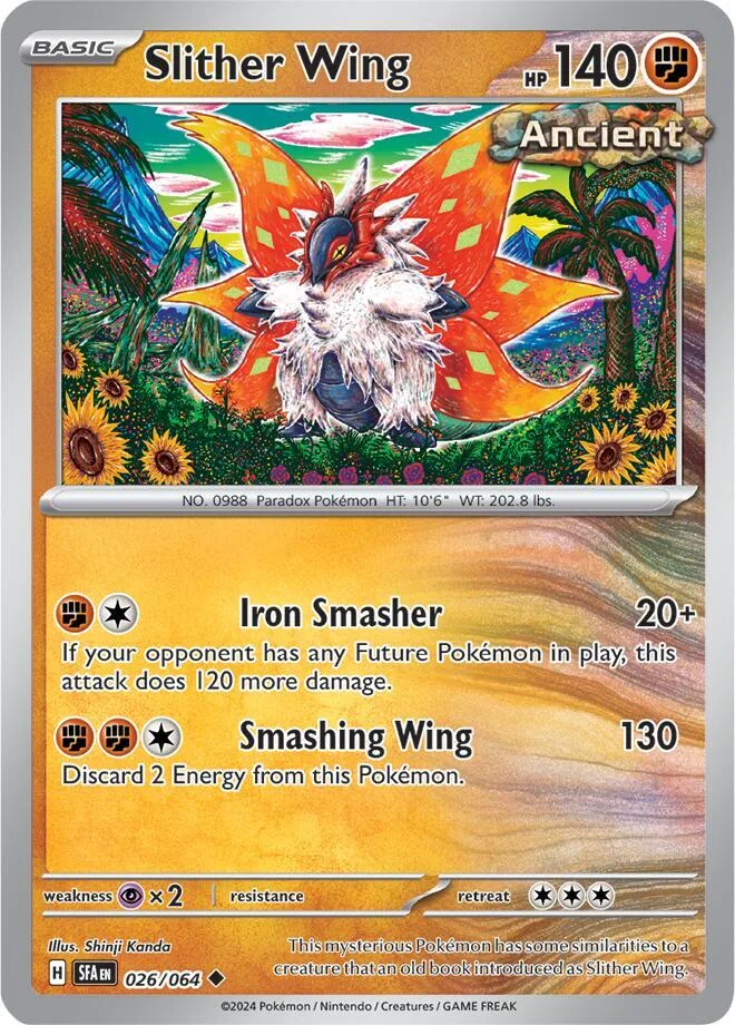 Slither Wing card front