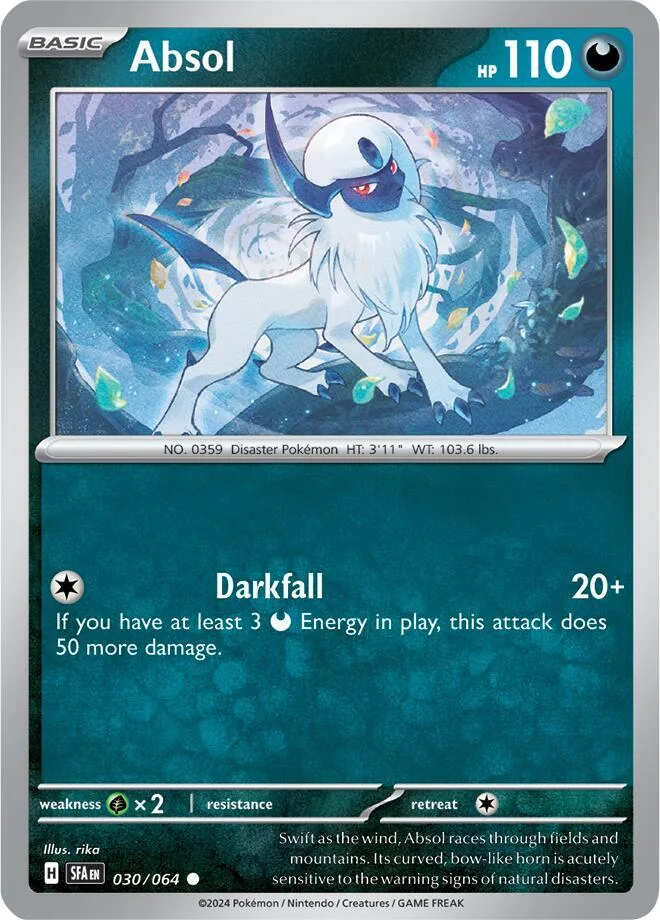 Absol card front