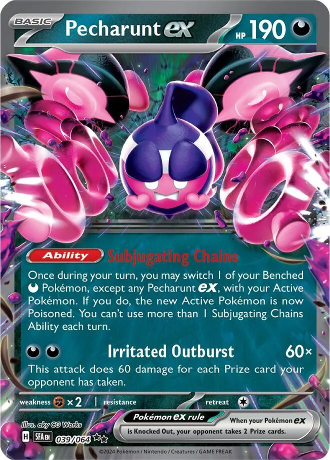 Pecharunt ex card front