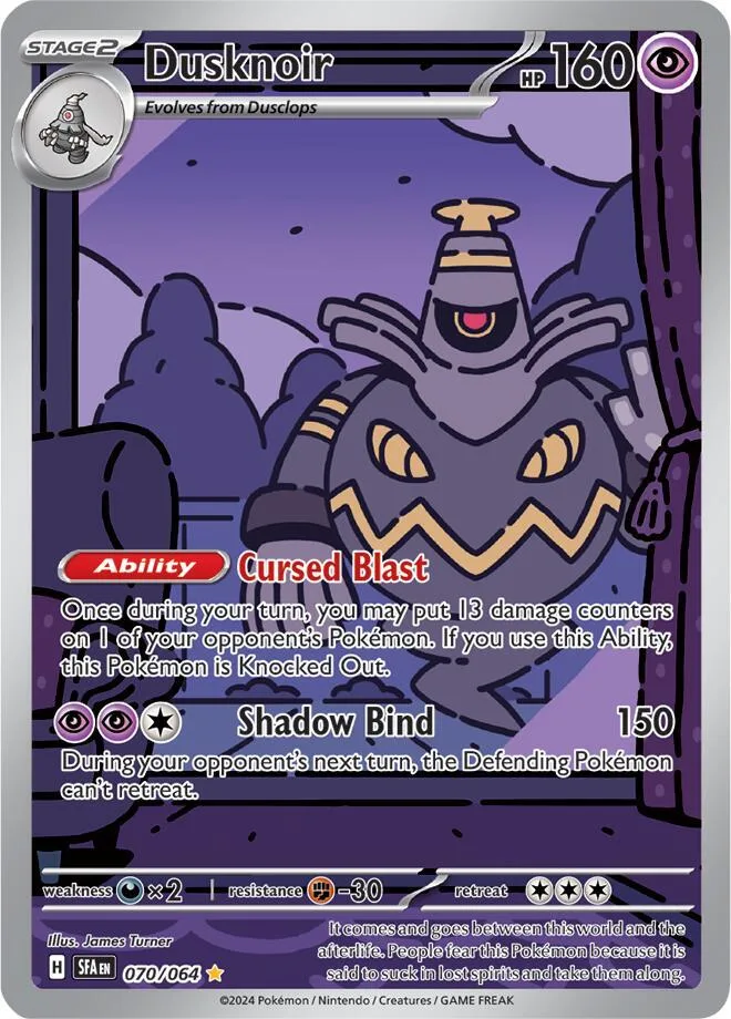Dusknoir Holofoil card