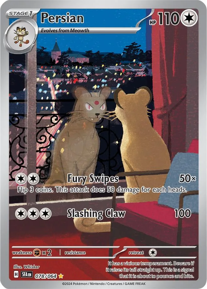 Persian Holofoil card