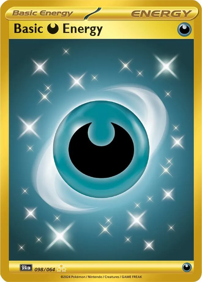 Basic Darkness Energy Holofoil card