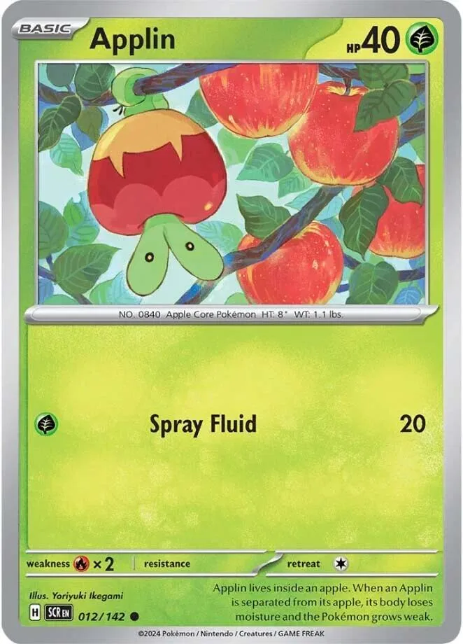 Applin card front