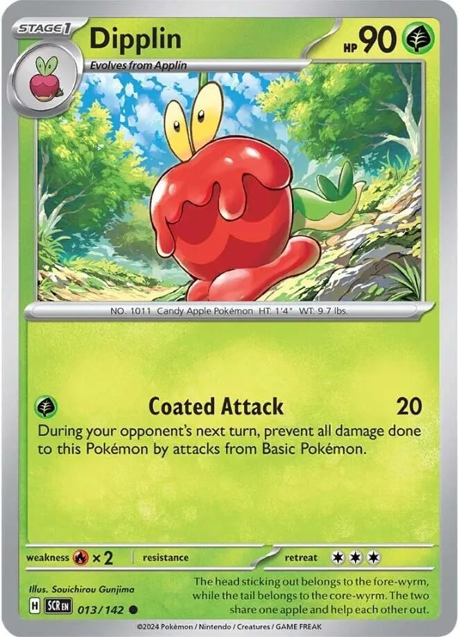 Dipplin card front