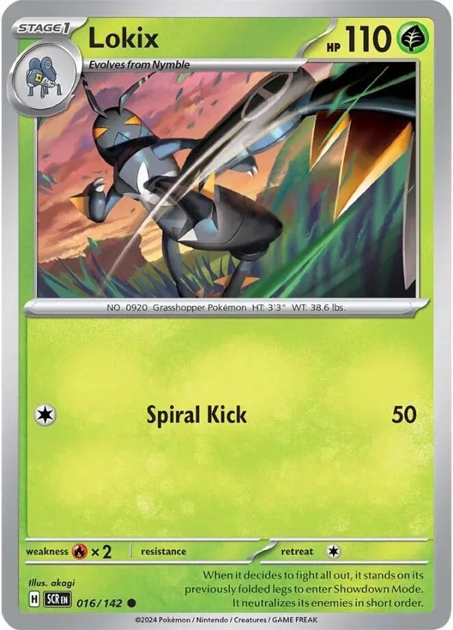 Lokix card front