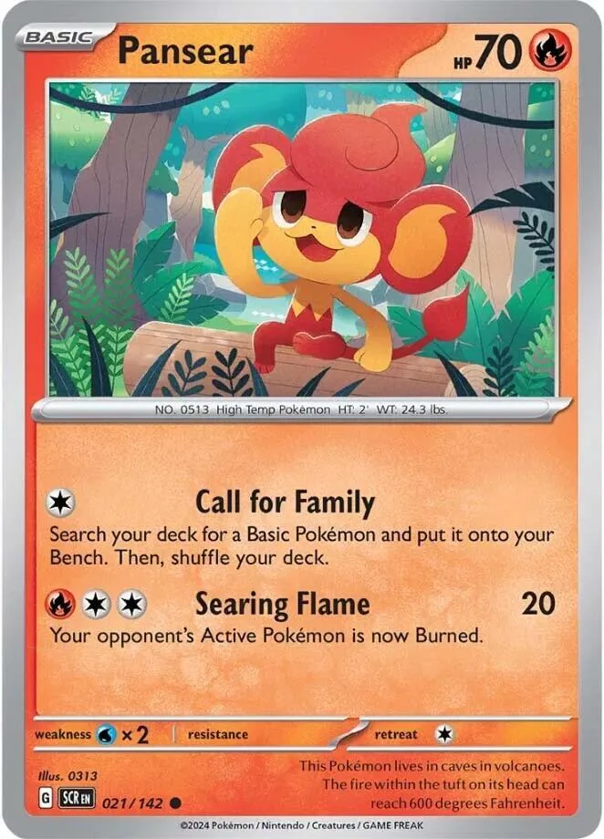 Pansear card front
