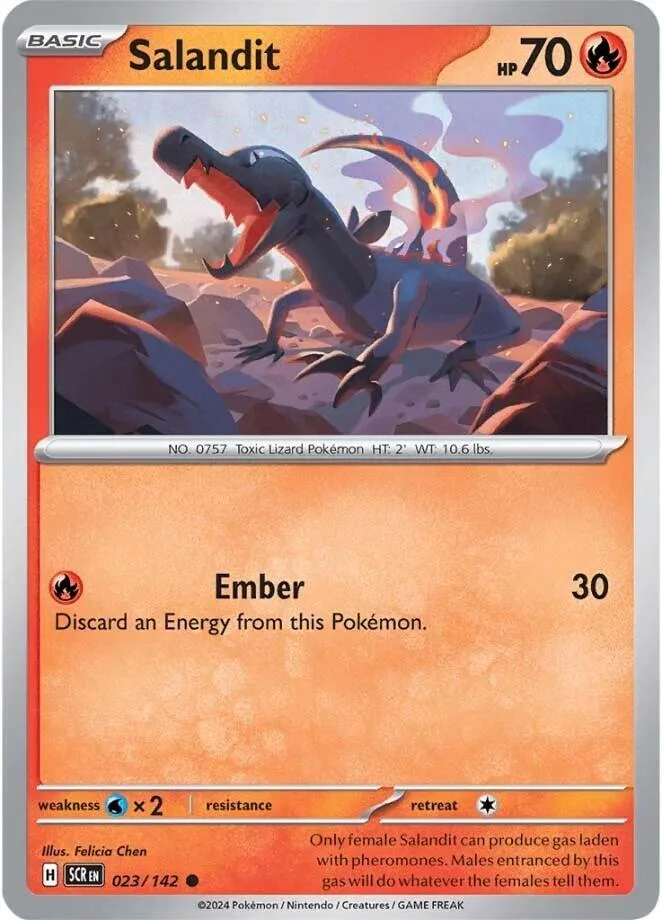 Salandit card front