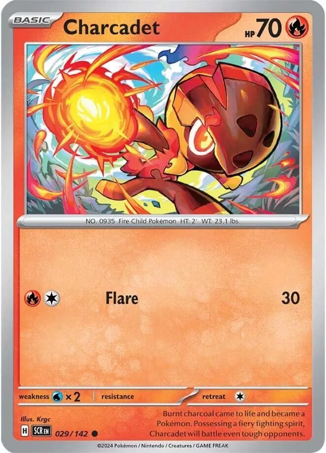 Charcadet card front