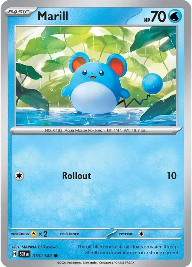 Marill card front