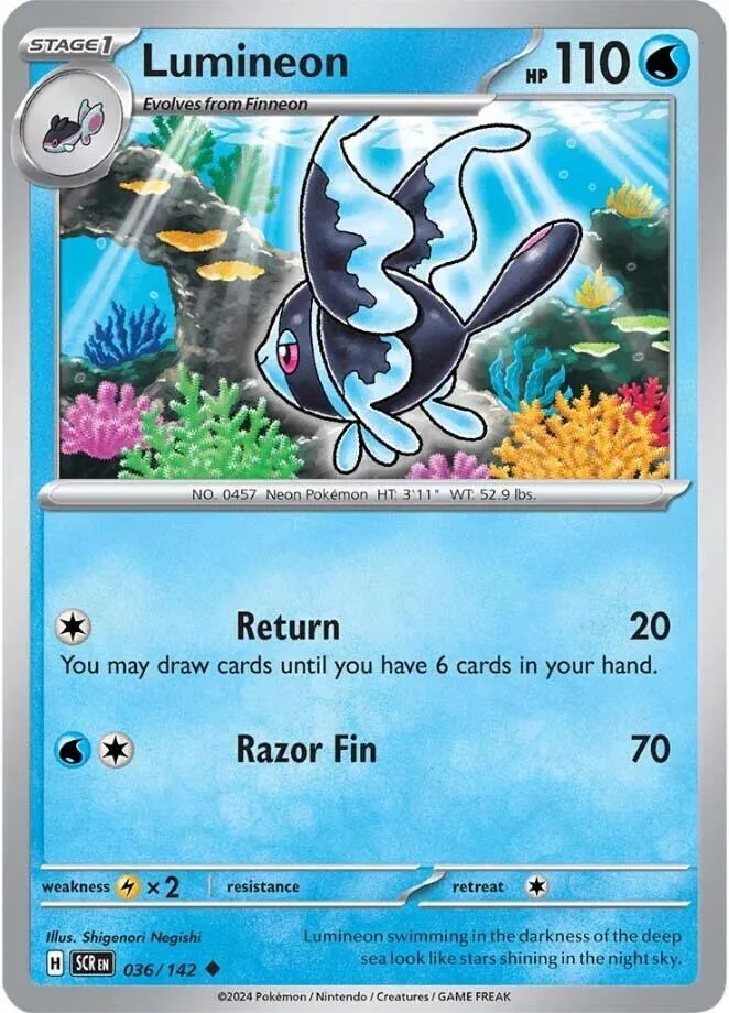 Lumineon card front