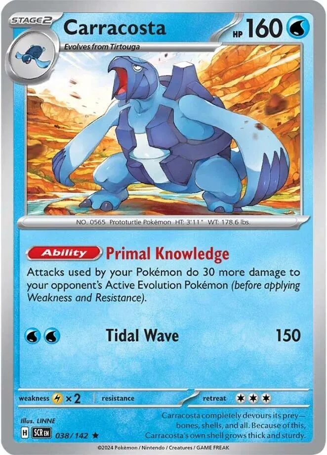 Carracosta card front