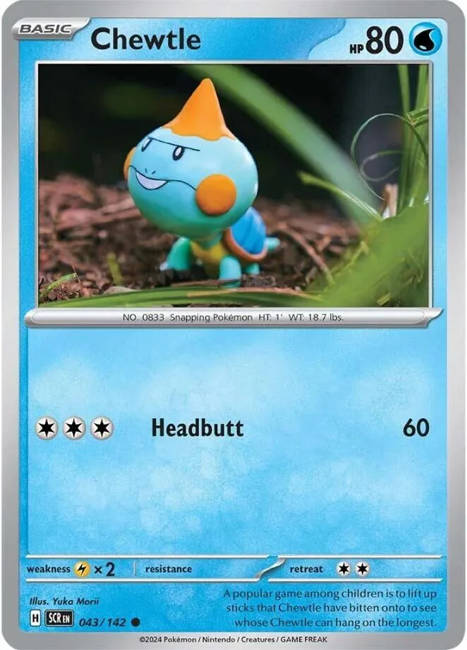 Chewtle card front