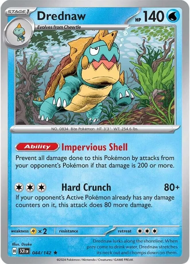 Drednaw card front