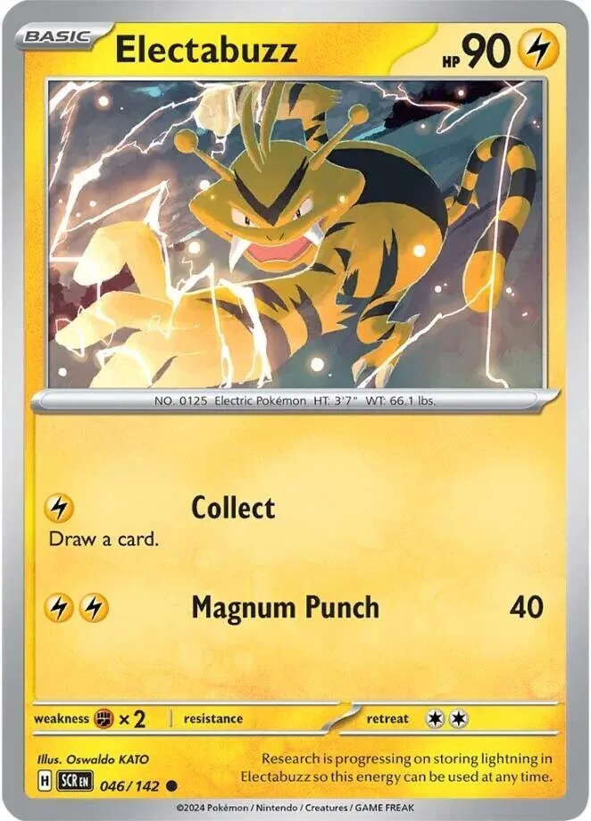 Electabuzz card front
