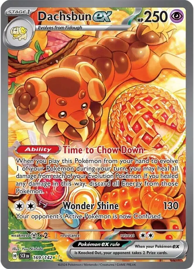 Dachsbun ex Holofoil card