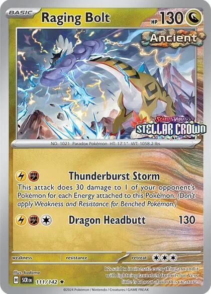 Raging Bolt (Best Buy Cosmos Holo) thumbnail