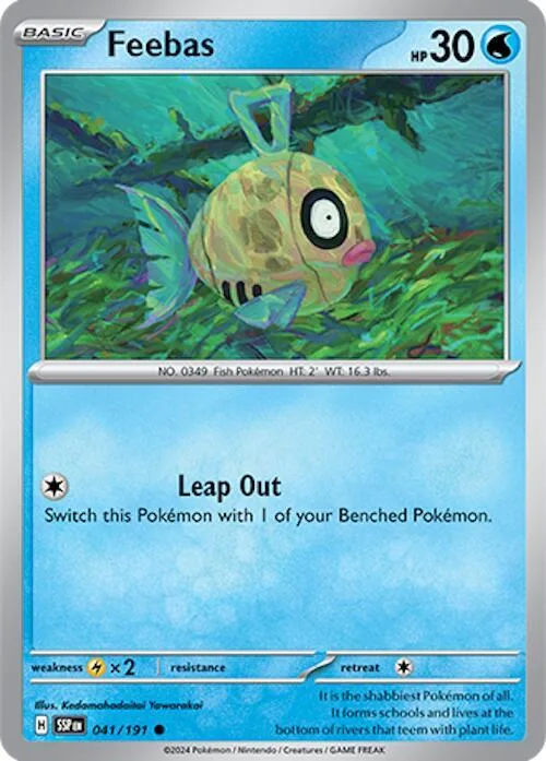 Feebas card front