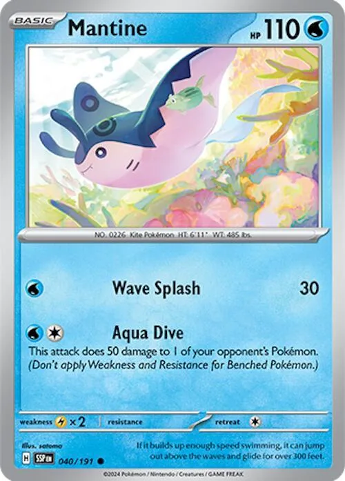 Mantine card front