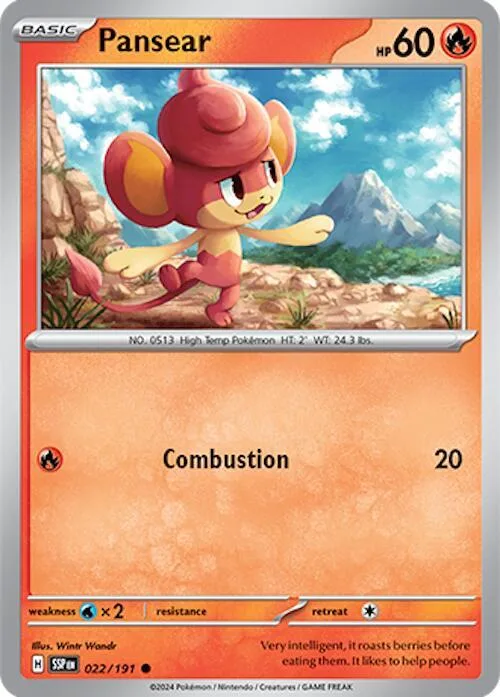 Pansear card front