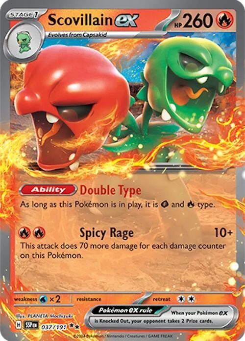 Scovillain ex card front