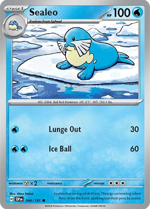 Sealeo card front